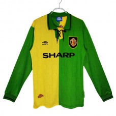 Fotbalové Dresy Komplet Manchester United Alternativní Retro 1992-94 Dlouhý Rukáv