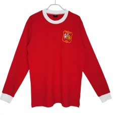 Fotbalové Dresy Komplet Manchester United Domácí FA Cup Final Retro 1963 Dlouhý Rukáv