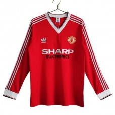 Fotbalové Dresy Komplet Manchester United Domácí Retro 1983-84 Dlouhý Rukáv