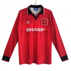 Fotbalové Dresy Komplet Manchester United Domácí Retro 1994-96 Dlouhý Rukáv