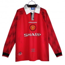 Fotbalové Dresy Komplet Manchester United Domácí Retro 1996-97 Dlouhý Rukáv