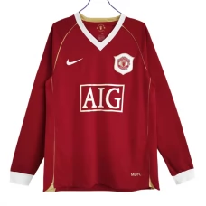 Fotbalové Dresy Komplet Manchester United Domácí Retro 2006-07 Dlouhý Rukáv
