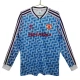 Fotbalové Dresy Komplet Manchester United Venkovní Retro 1990-92 Dlouhý Rukáv