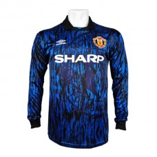 Fotbalové Dresy Komplet Manchester United Venkovní Retro 1992-93 Dlouhý Rukáv