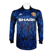 Fotbalové Dresy Komplet Manchester United Venkovní Retro 1992-93 Dlouhý Rukáv