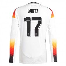 Fotbalové Dresy Komplet Německo Wirtz 17 Domácí Euro 2024 Dlouhý Rukáv