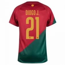 Fotbalové Dresy Komplet Portugalsko Mistrovství Světa ve Fotbale 2022 Diogo J. 21 Domácí
