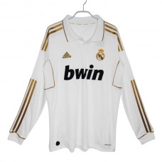Fotbalové Dresy Komplet Real Madrid Domácí Retro 2011-12 Dlouhý Rukáv