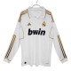 Fotbalové Dresy Komplet Real Madrid Domácí Retro 2011-12 Dlouhý Rukáv