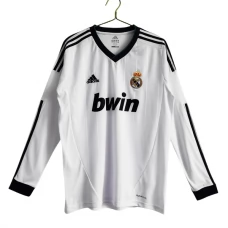 Fotbalové Dresy Komplet Real Madrid Domácí Retro 2012-13 Dlouhý Rukáv