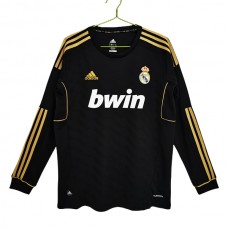 Fotbalové Dresy Komplet Real Madrid Venkovní Retro 2011-12 Dlouhý Rukáv