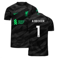 Fotbalové Dresy Liverpool A.Becker 1 Brankářské Domácí 2023-24
