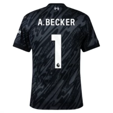 Fotbalové Dresy Liverpool A.Becker 1 Brankářské Domácí 2024-25