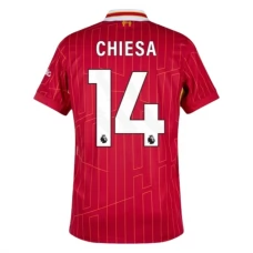 Fotbalové Dresy Liverpool Chiesa 14 Domácí 2024-25