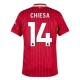 Fotbalové Dresy Liverpool Chiesa 14 Domácí 2024-25