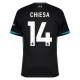 Fotbalové Dresy Liverpool Chiesa 14 Venkovní 2024-25