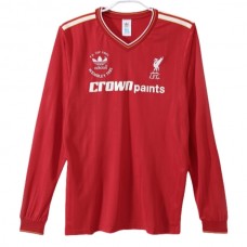 Fotbalové Dresy Liverpool Domácí Retro 1986-87 Dlouhý Rukáv
