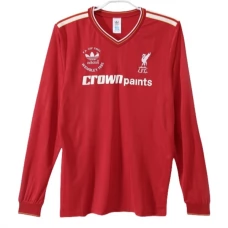 Fotbalové Dresy Liverpool Domácí Retro 1986-87 Dlouhý Rukáv