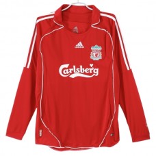Fotbalové Dresy Liverpool Domácí Retro 2006-07 Dlouhý Rukáv