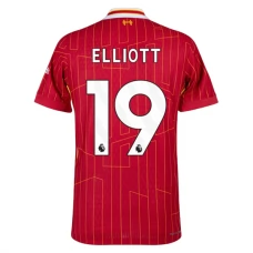 Fotbalové Dresy Liverpool Elliott 19 Domácí 2024-25