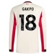 Fotbalové Dresy Liverpool Gakpo 18 Venkovní 2025-26 Dlouhý Rukáv