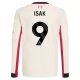 Fotbalové Dresy Liverpool Isak 9 Venkovní 2025-26 Dlouhý Rukáv