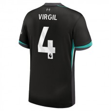 Fotbalové Dresy Liverpool Virgil 4 Venkovní 2024-25