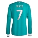 Fotbalové Dresy Liverpool Wirtz 7 Alternativní 2025-26 Dlouhý Rukáv