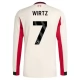 Fotbalové Dresy Liverpool Wirtz 7 Venkovní 2025-26 Dlouhý Rukáv