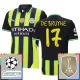 Fotbalové Dresy Manchester City De Bruyne 17 Venkovní Champions League With Patch 2024-25