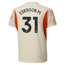 Fotbalové Dresy Manchester City Ederson M. 31 Brankářské Alternativní 2024-25