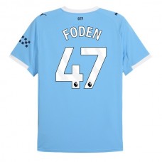 Fotbalové Dresy Manchester City Foden 47 Domácí 2025-26