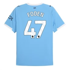 Fotbalové Dresy Manchester City Foden 47 Domácí 2025-26