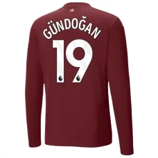 Fotbalové Dresy Manchester City Gündoğan 19 Alternativní 2024-25 Dlouhý Rukáv
