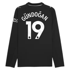 Fotbalové Dresy Manchester City Gündoğan 19 Venkovní 2025-26 Dlouhý Rukáv