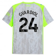 Fotbalové Dresy Manchester City Gvardiol 24 Alternativní 2025-26