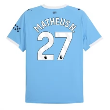 Fotbalové Dresy Manchester City Matheus N. 27 Domácí 2025-26