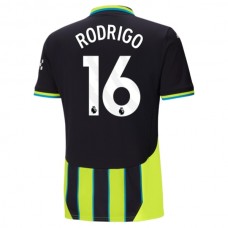 Fotbalové Dresy Manchester City Rodrigo 16 Venkovní 2024-25
