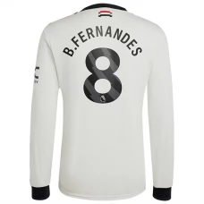 Fotbalové Dresy Manchester United B.Fernandes 8 Alternativní 2024-25 Dlouhý Rukáv