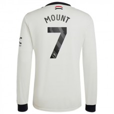 Fotbalové Dresy Manchester United Mount 7 Alternativní 2024-25 Dlouhý Rukáv