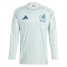 Fotbalové Dresy Mexiko Venkovní Copa América 2024 Dlouhý Rukáv