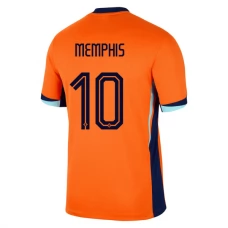Fotbalové Dresy Nizozemsko Memphis 10 Domácí Euro 2024