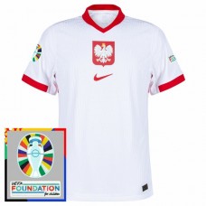 Fotbalové Dresy Polsko Domácí Euro 2024 Patch