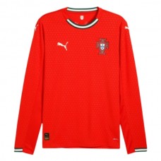 Fotbalové Dresy Portugalsko Domácí 2025 Dlouhý Rukáv