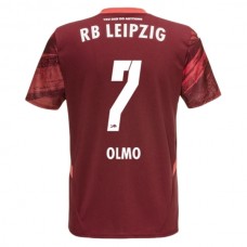 Fotbalové Dresy RB Leipzig Olmo 7 Venkovní 2024-25