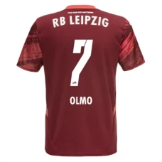 Fotbalové Dresy RB Leipzig Olmo 7 Venkovní 2024-25