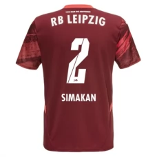 Fotbalové Dresy RB Leipzig Simakan 2 Venkovní 2024-25