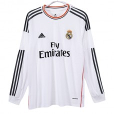 Fotbalové Dresy Real Madrid Domácí Retro 2013-14 Dlouhý Rukáv