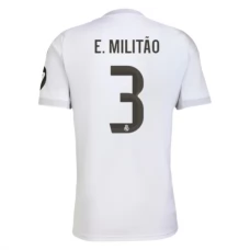 Fotbalové Dresy Real Madrid E.Militao 3 Domácí 2025-26