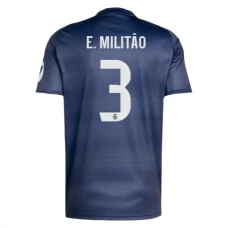 Fotbalové Dresy Real Madrid E.Militao 3 Venkovní 2025-26